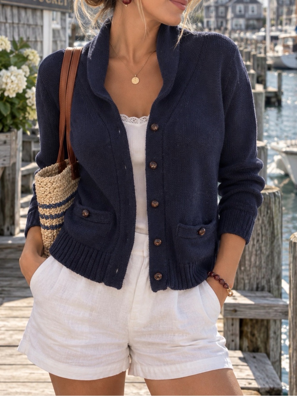 LILLY PULITZER | Collared Cardigan Sweater